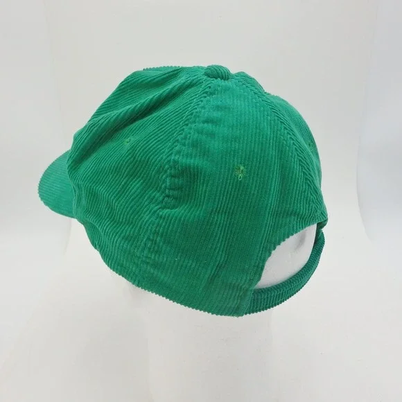 Special Export Young-An‎ Hat Cap Strap Back Green Corduroy Otto Rope Vintage - Picture 5 of 13